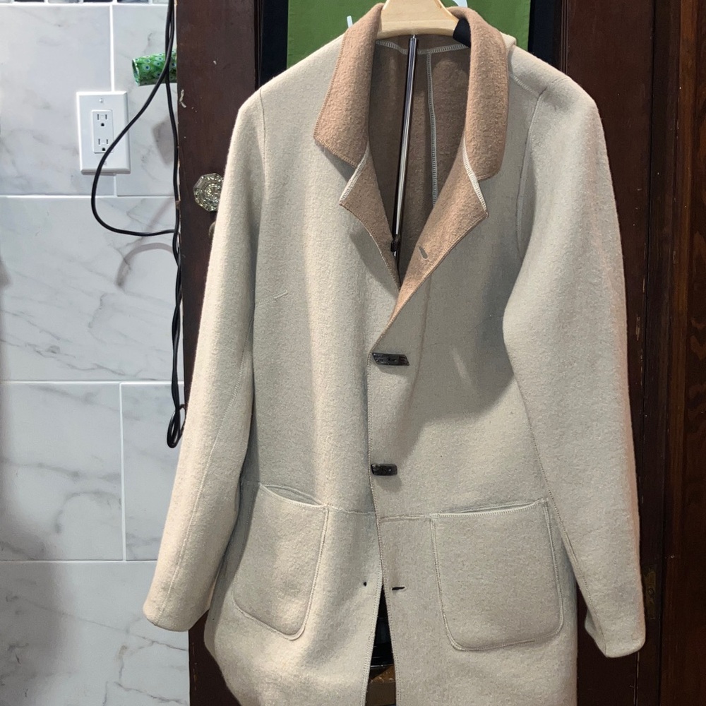 Icelandic Design Wool Reversible Jacket Large - image 8